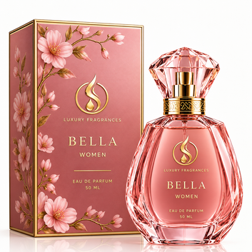 ScentSoul Bella Women Luxury Perfume – 50ml | Premium Pink Floral Fragrance