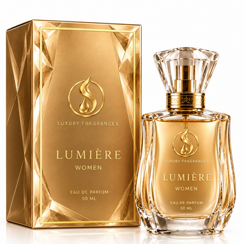 ScentSoul Lumière Women Luxury Perfume – 50ml | Premium Golden Floral Fragrance