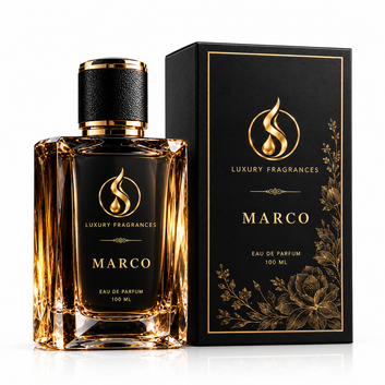 ScentSoul Marco Luxury Perfume – 100ml | Premium Black & Gold Fragrance