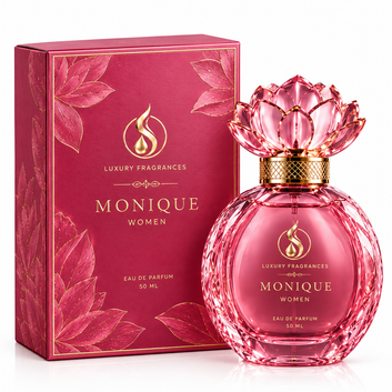 ScentSoul Monique Women Luxury Perfume – 50ml | Premium Pink Floral Fragrance