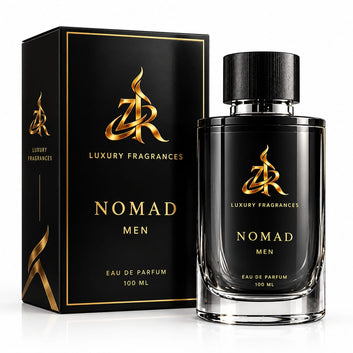 ZR Nomad Men Luxury Perfume – 100ml | Premium Black & Gold Fragrance